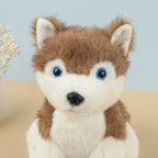 Peluche Husky Marron - vue 2