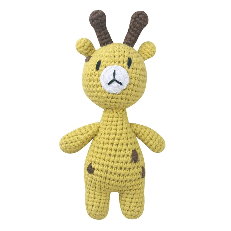 Doudou Girafe Jaune Crochet - vue 2