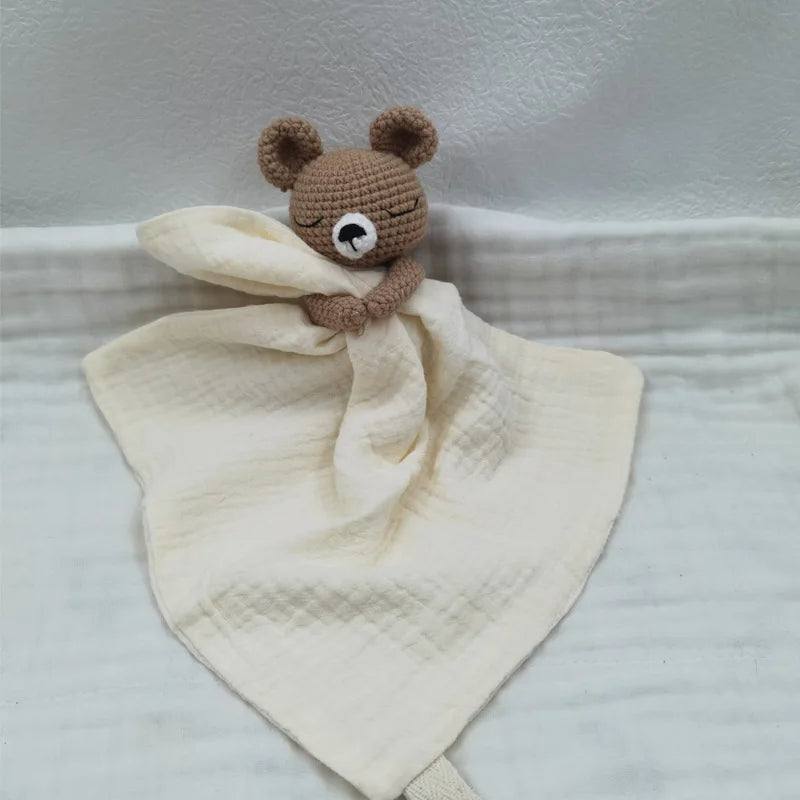 Petit Ours Plat/serviette en Peluche - vue 3
