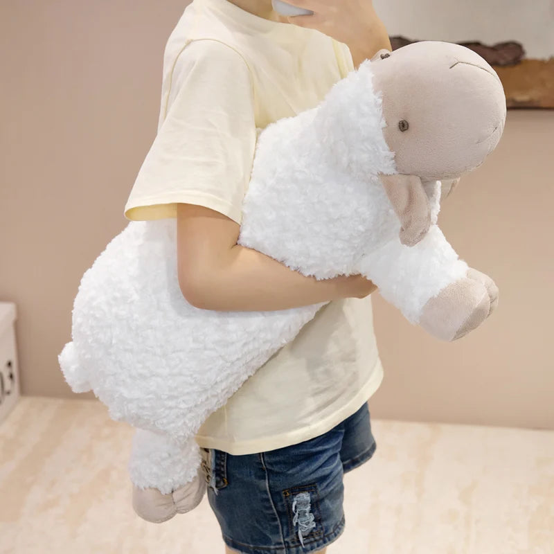 Coussin Mouton Peluche Fourrure Bouclé - vue 2