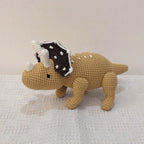 Peluche Crochet Dinosaure - Tricératops - vue 2
