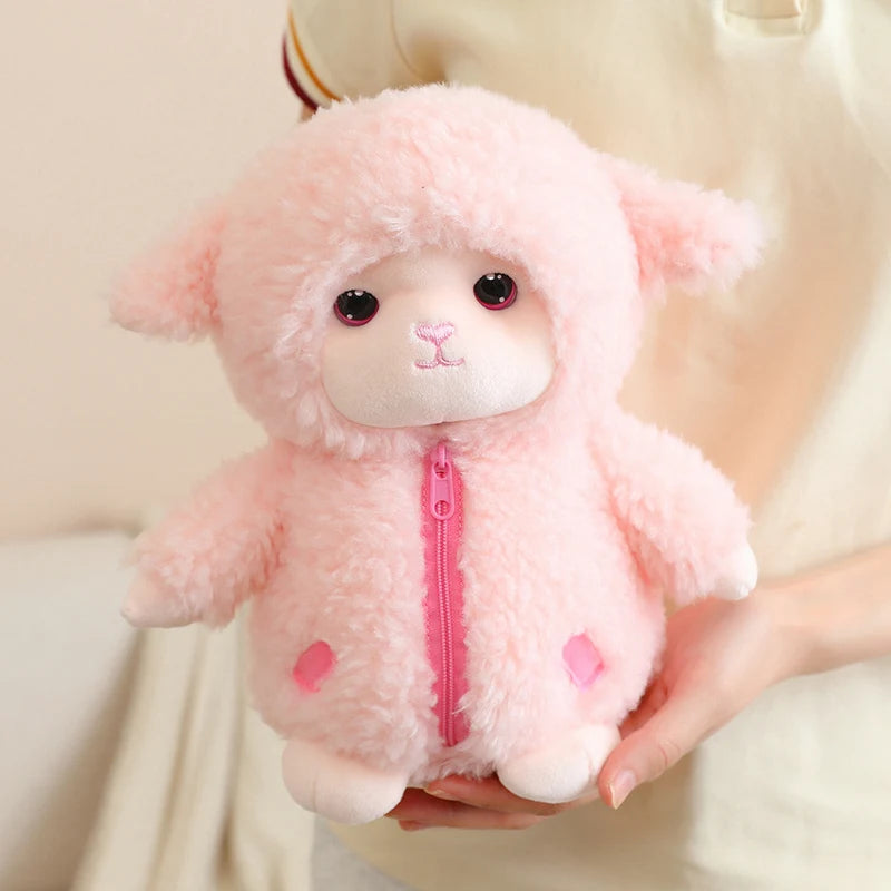 Adorable Mouton en Peluche avec Vêtements - vue 4
