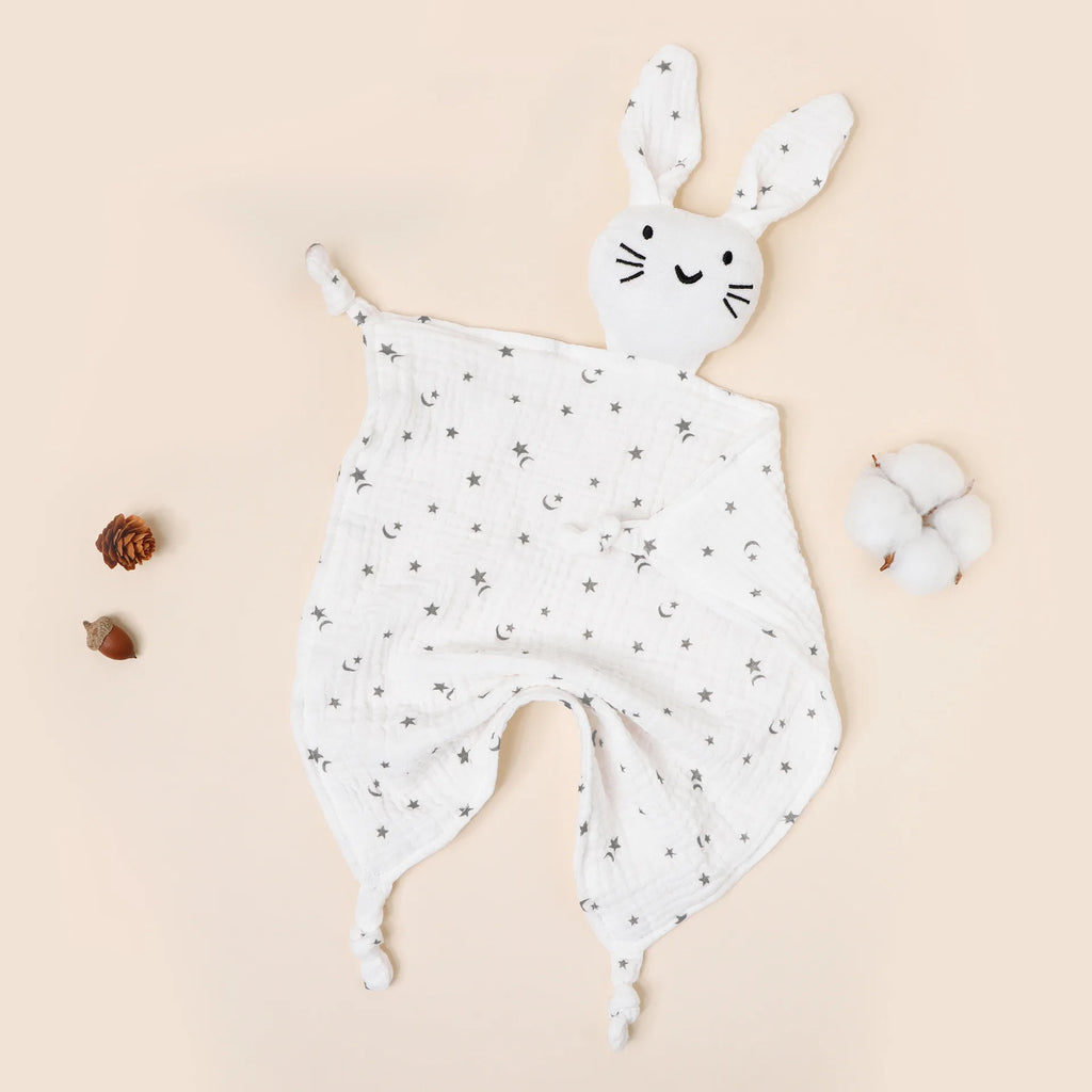Doudou Lange Lapin - Motifs Nuit - vue 3