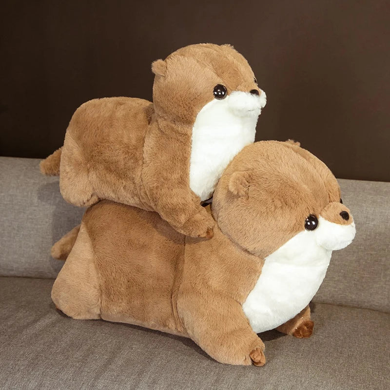 Grosse Peluche Loutre - vue 2