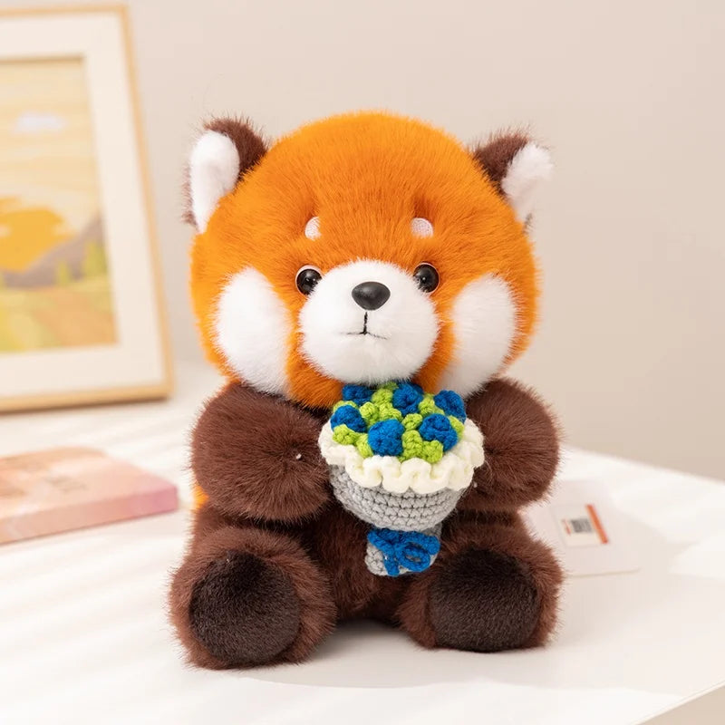 Peluche Panda avec Fleurs - vue 11