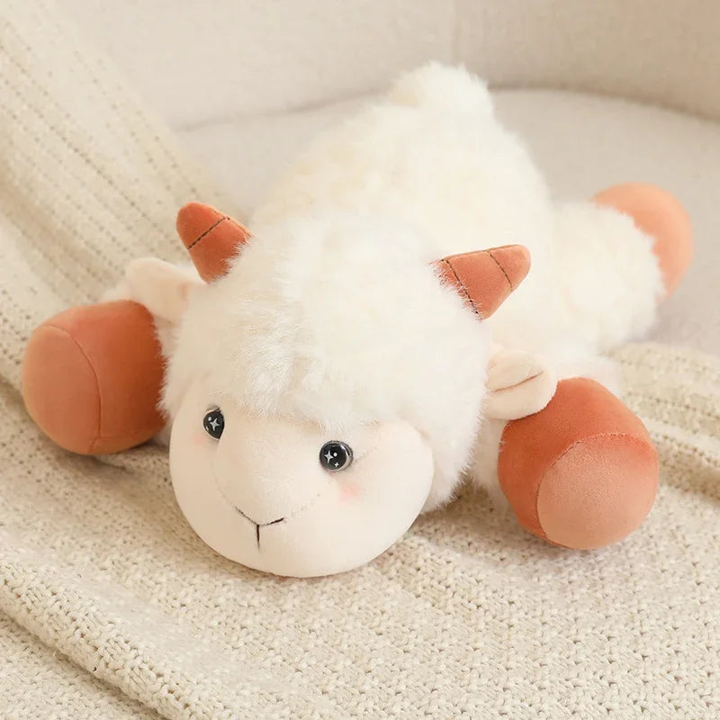 Doudou Mouton Couché - Doux et Mignon - vue 9