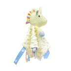 Doudou Mouchoir Licorne Jaune - vue 2