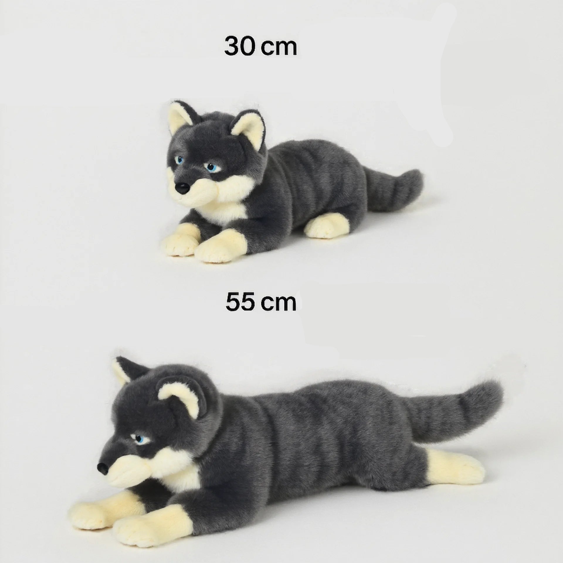 Peluche Loup Realiste - vue 3