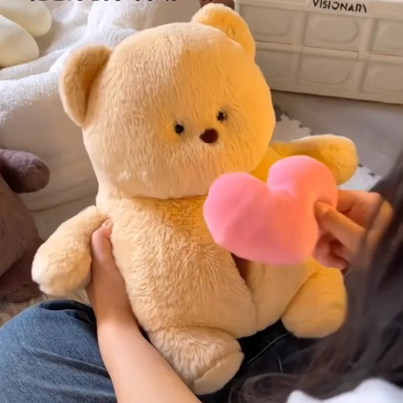 Ours en Peluche Coeur - vue 2