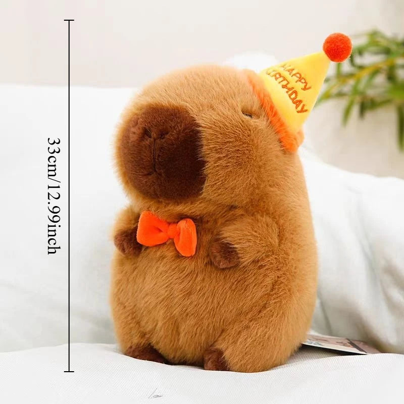 Peluche Capybara Happy Birthday - vue 7