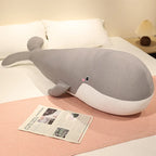 Coussin Peluche Baleine en Soie Glacée - vue 6
