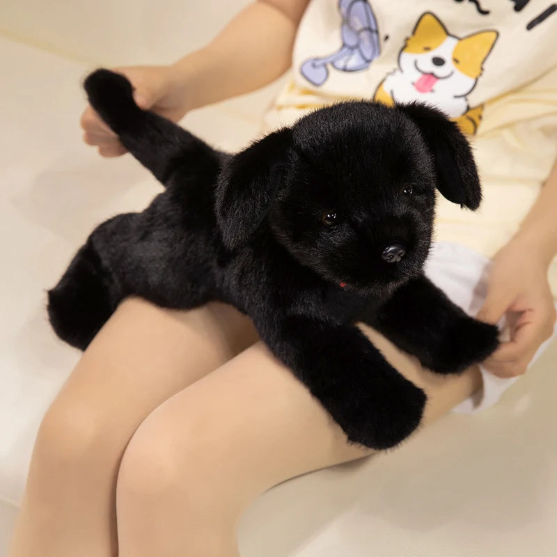 Peluche Labrador Noir - vue 2