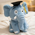 Peluche Éléphant avec Chapeau Écolier - vue 4