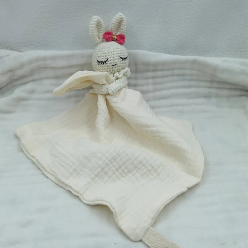 Peluche Lapin Plat pour Bébé - vue 4