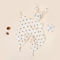 Doudou Plat Lapin - Motifs Cœur - vue 2