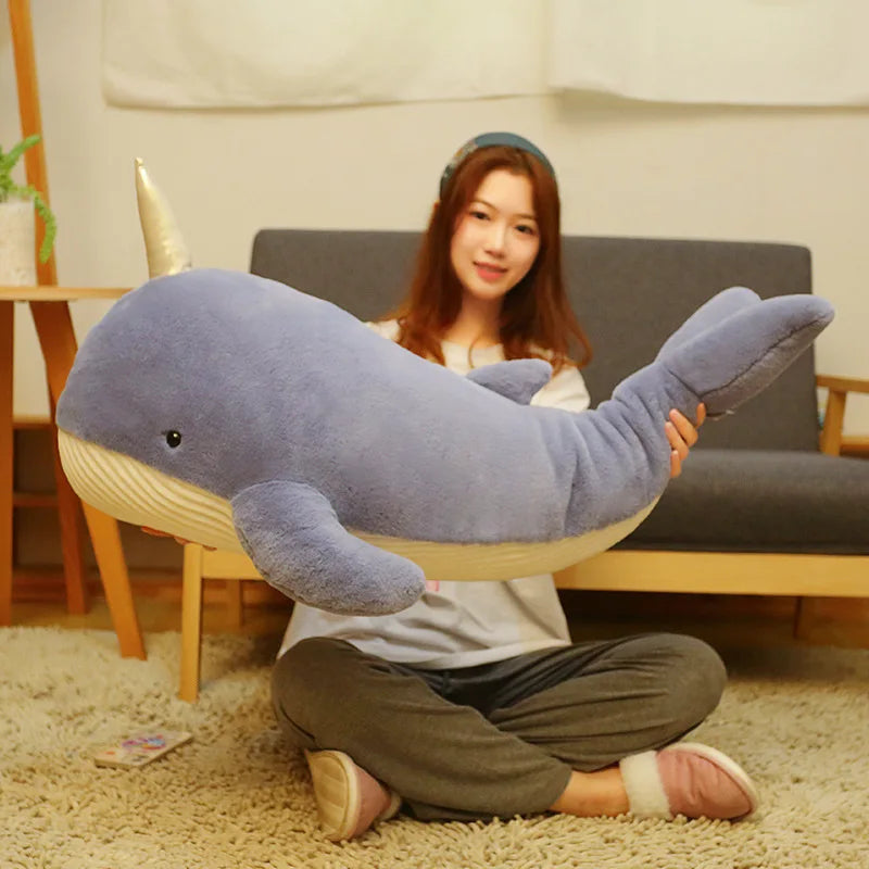 Peluche Baleine Licorne - vue 2
