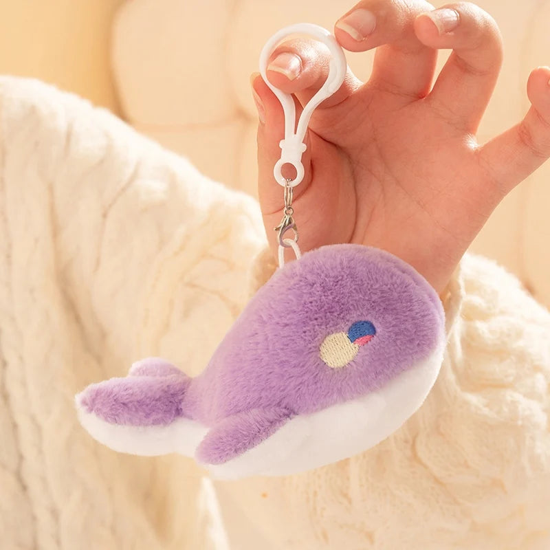 Pendentif Baleine en Peluche - vue 3