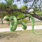 Serpent en Peluche Réaliste - vue 2