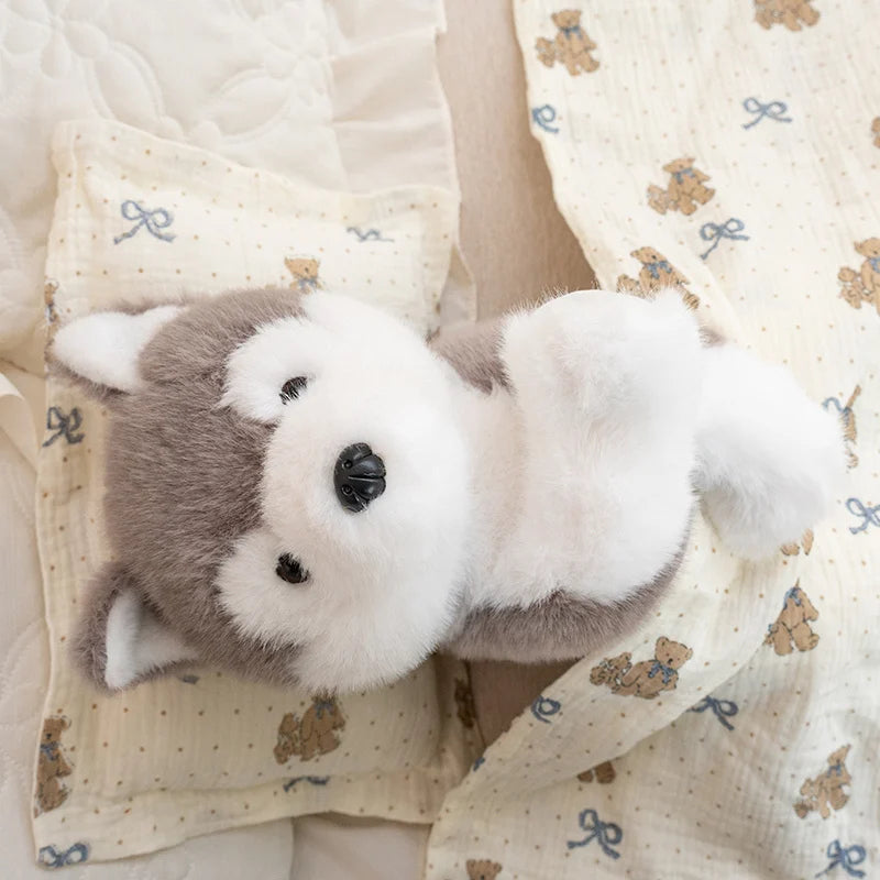 Peluche Husky Blanc - vue 5