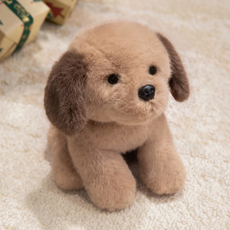 Peluche Labrador Chocolat - vue 2