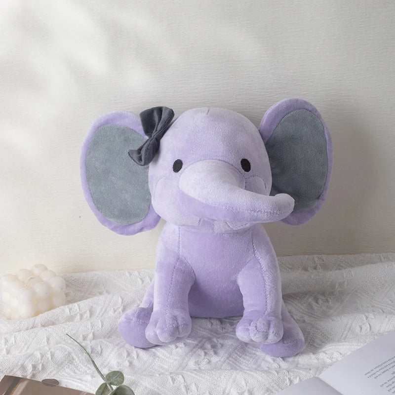 Doudou Éléphant 25 Cm - Multiples Couleurs - vue 8