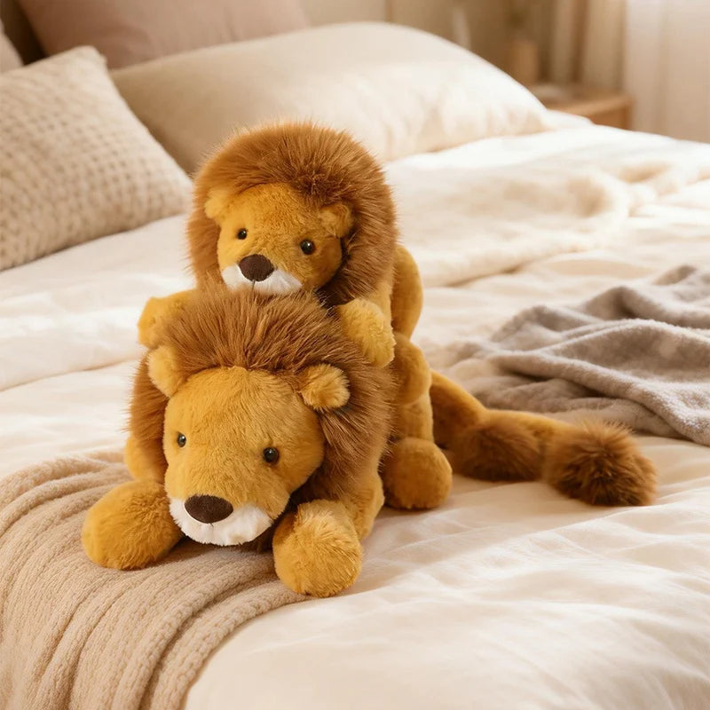 Peluche Lion Couché - vue 2