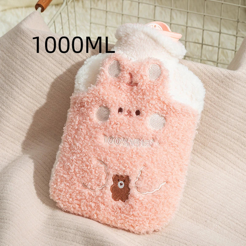 Kawaii Bouillotte Lapin Rose et Blanc Japon - vue 9