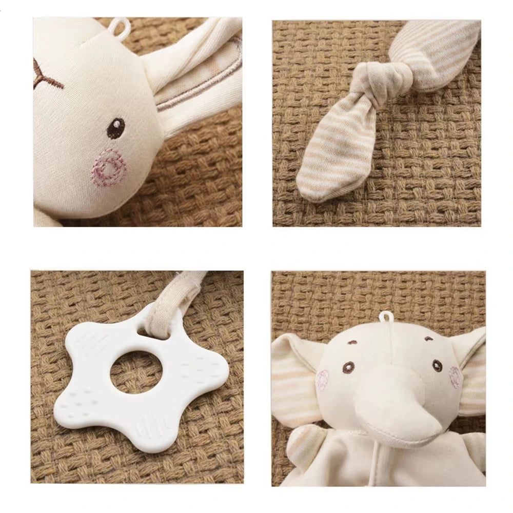 Doudou Hochet Carrer - Beige Classique - vue 6