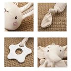 Doudou Hochet Carrer - Beige Classique - vue 6