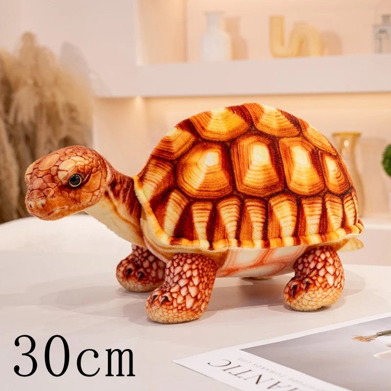 Peluche Tortue Terrestre Réaliste - vue 7