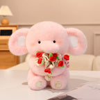 Peluche Éléphant avec Bouquet de Rose - vue 5