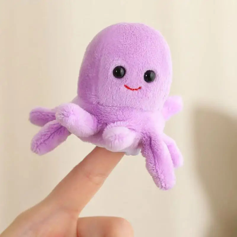 Doudou Pieuvre Violet Mini - vue 2