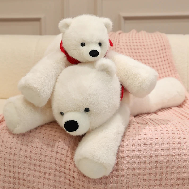 Ours Polaire en Peluche Blanc - vue 2