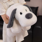 Doudou Chien Gris et Blanc - vue 3