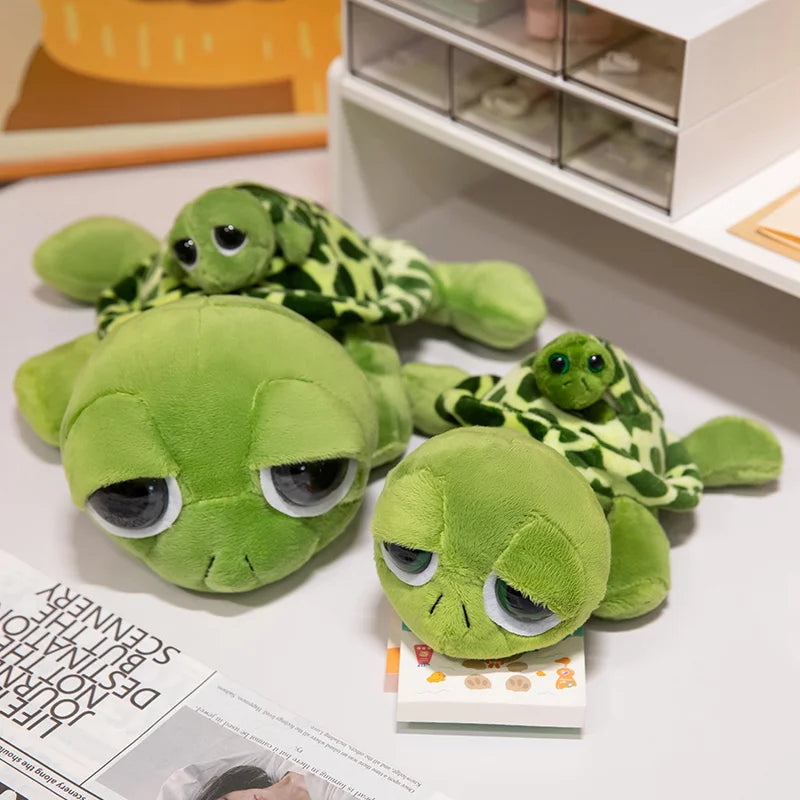 Peluche Tortue Maman et Bebe - vue 3