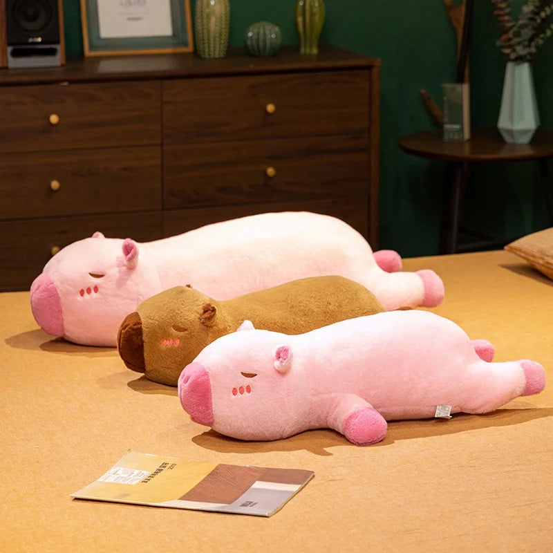 Capybara Peluche Rose Xxl - vue 2