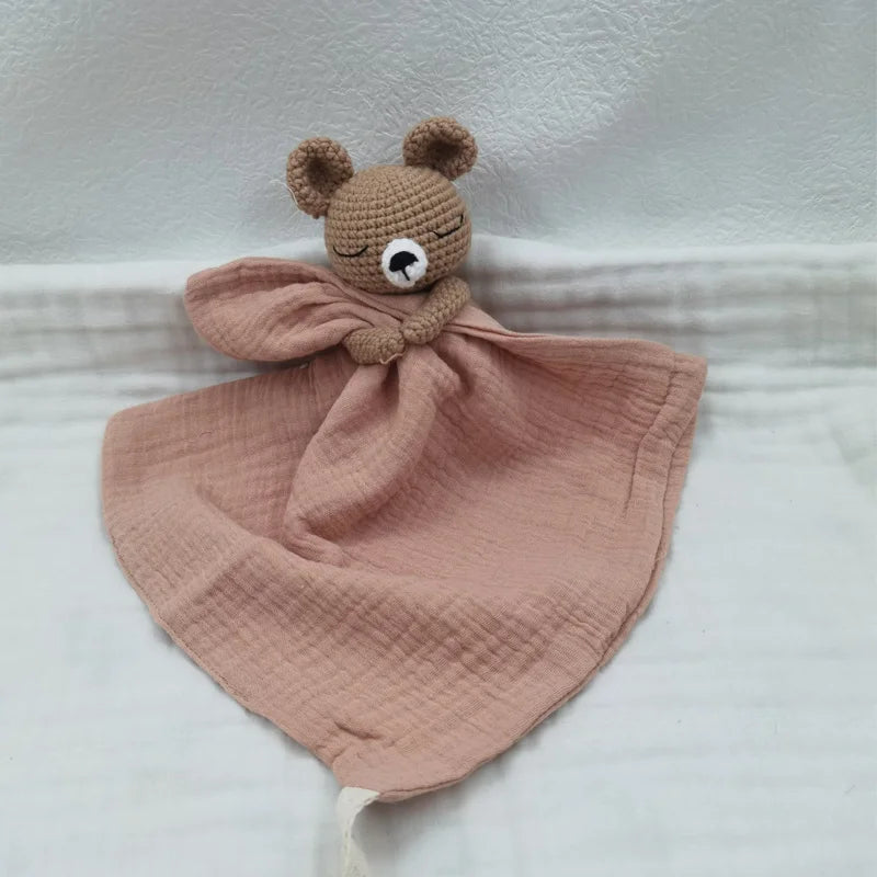 Petit Ours Plat/serviette en Peluche - vue 5