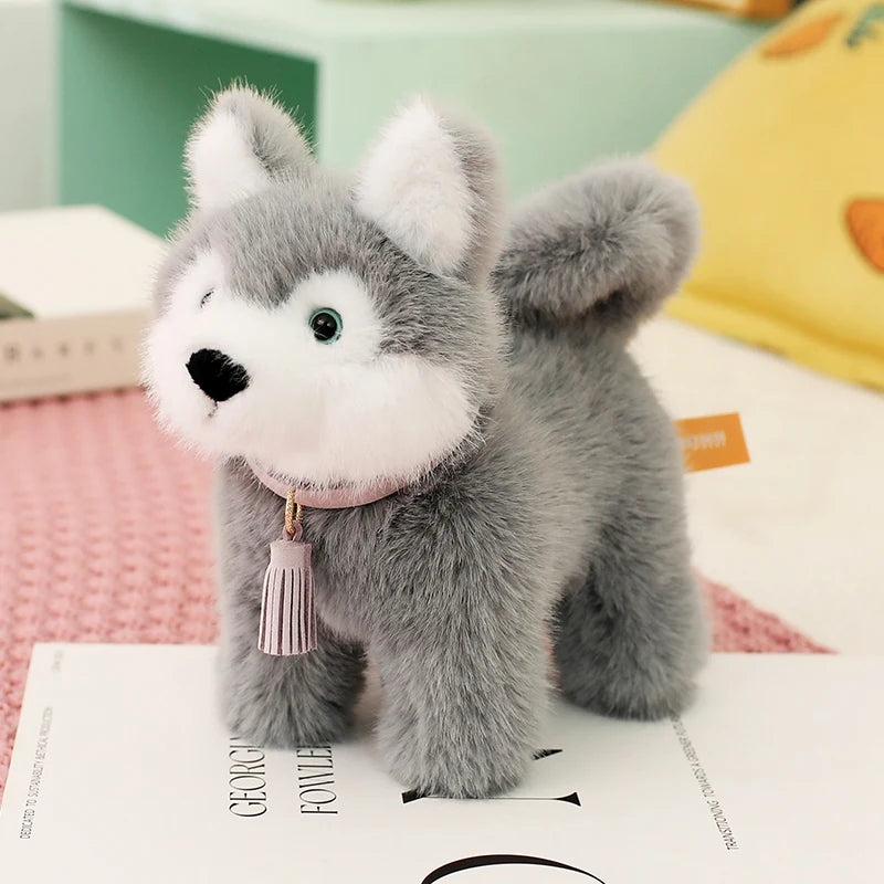 Peluche Chien Gris - vue 2