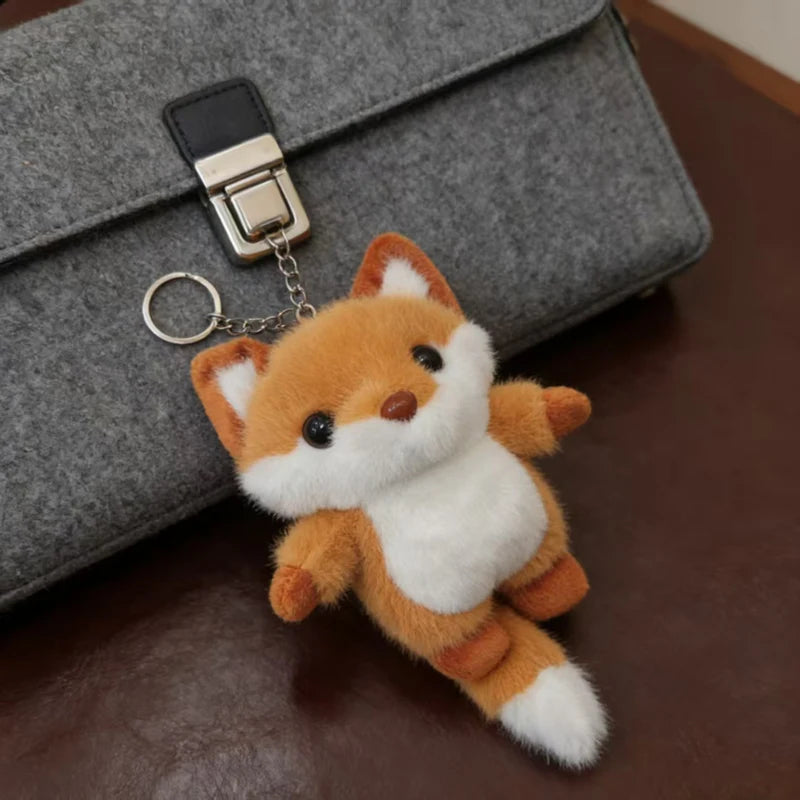 Porte Clef Renard en Peluche - vue 4