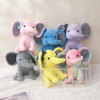 Doudou Éléphant 25 Cm - Multiples Couleurs - vue 3
