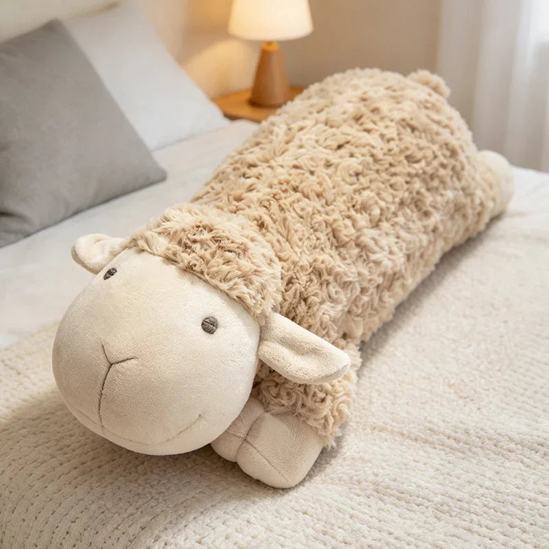 Coussin Mouton Peluche Fourrure Bouclé - vue 9