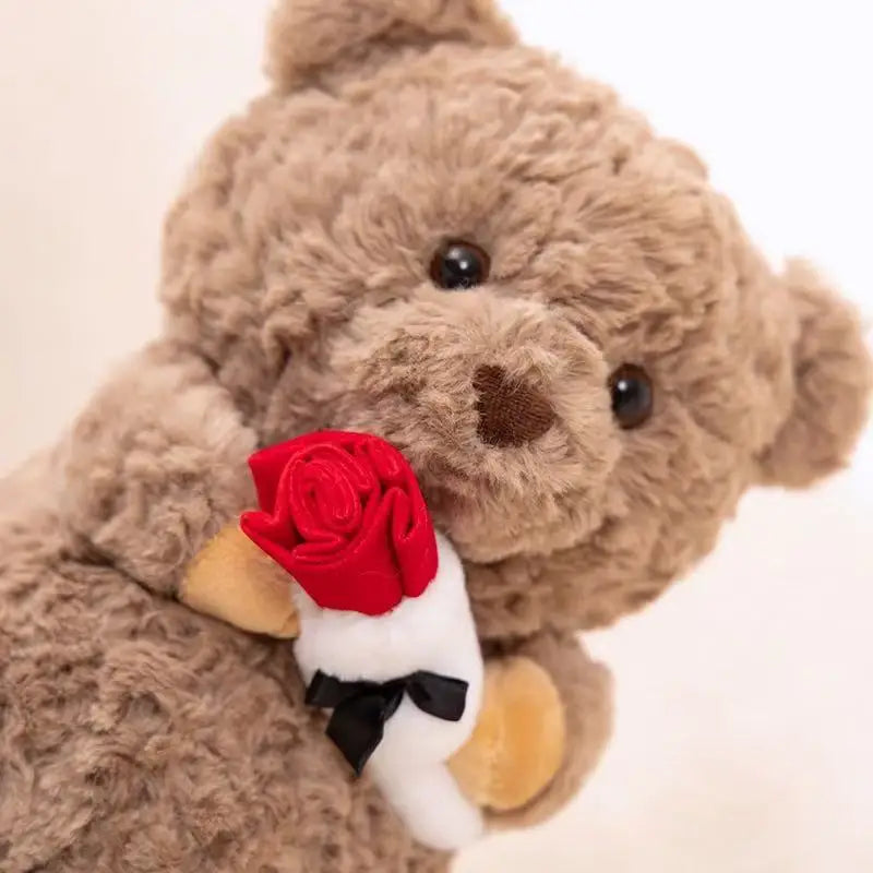 Ours en Peluche avec Fleurs - vue 5