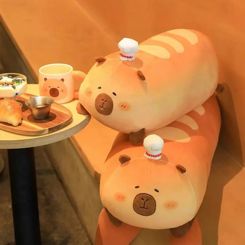 Grosse Peluche Capybara Baguette - vue 4