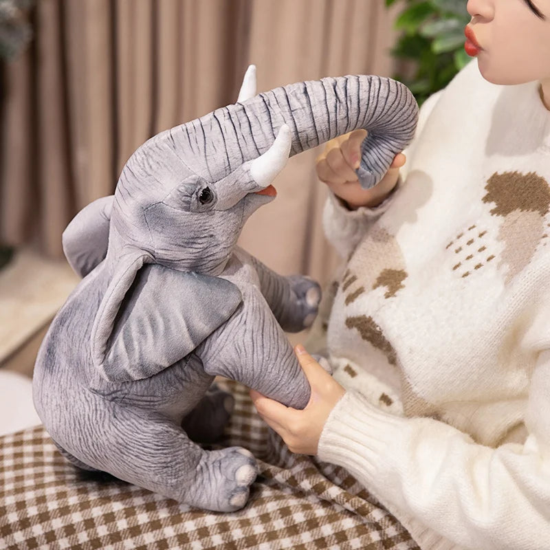 Peluche Éléphant Réaliste - vue 6
