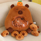 Capybara avec Bébé en Peluche - vue 2