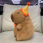 Peluche Capybara Happy Birthday - vue 3