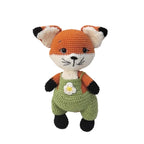 Doudou Renard Habillé en Crochet - vue 2