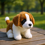 Peluche Chien Saint Bernard - vue 3