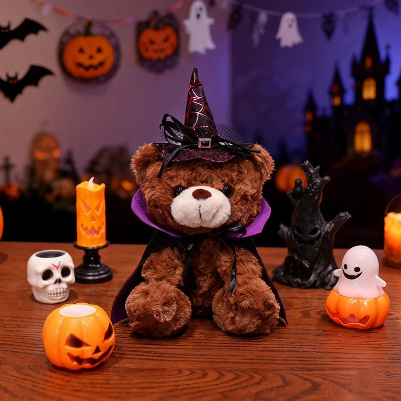 Peluche Ours Brun Halloween - vue 4