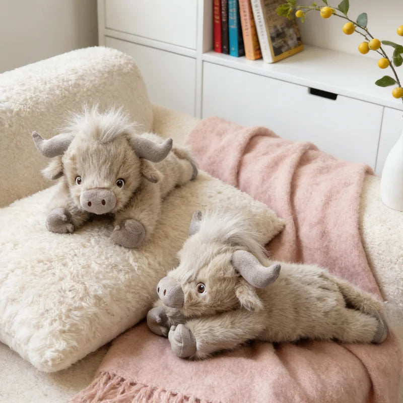 Peluche Vache Grise - vue 4
